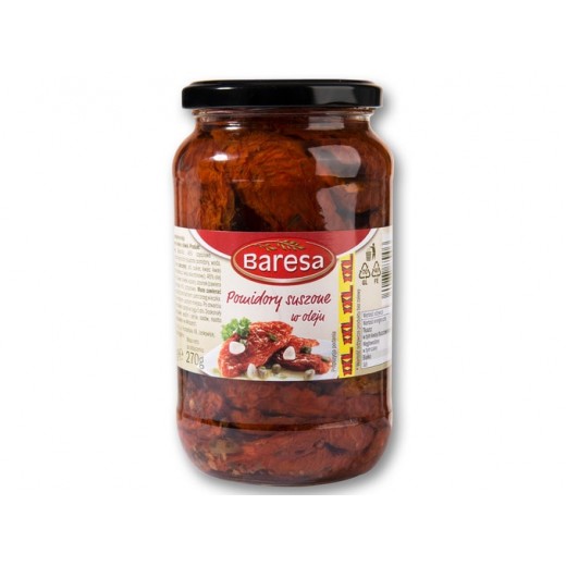 Dried tomatoes in oil “Baresa” XXL, 535 g
